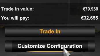 Customizing configuration on visit