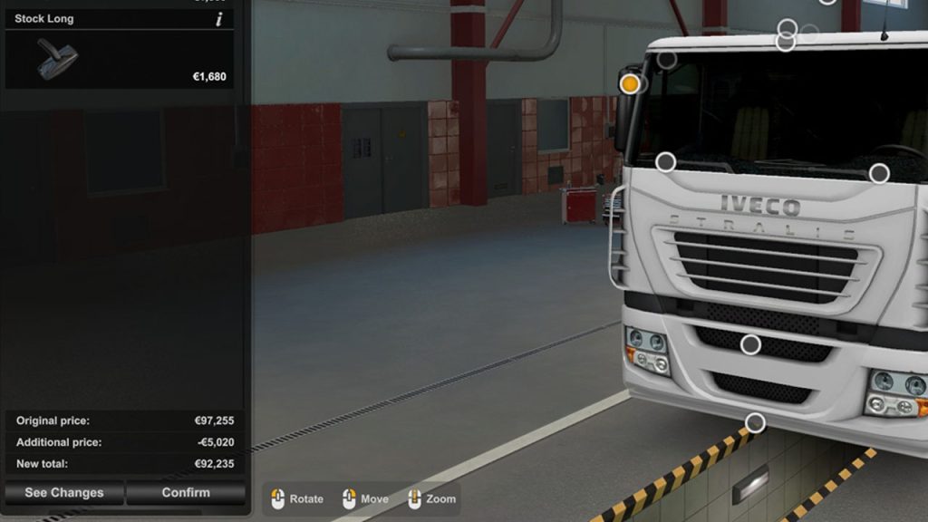 IVECO Stralis in ETS2 with reduced price