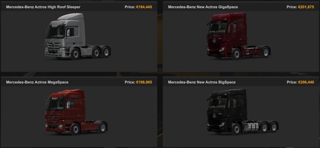 Mercedes-Benz trucks page 2