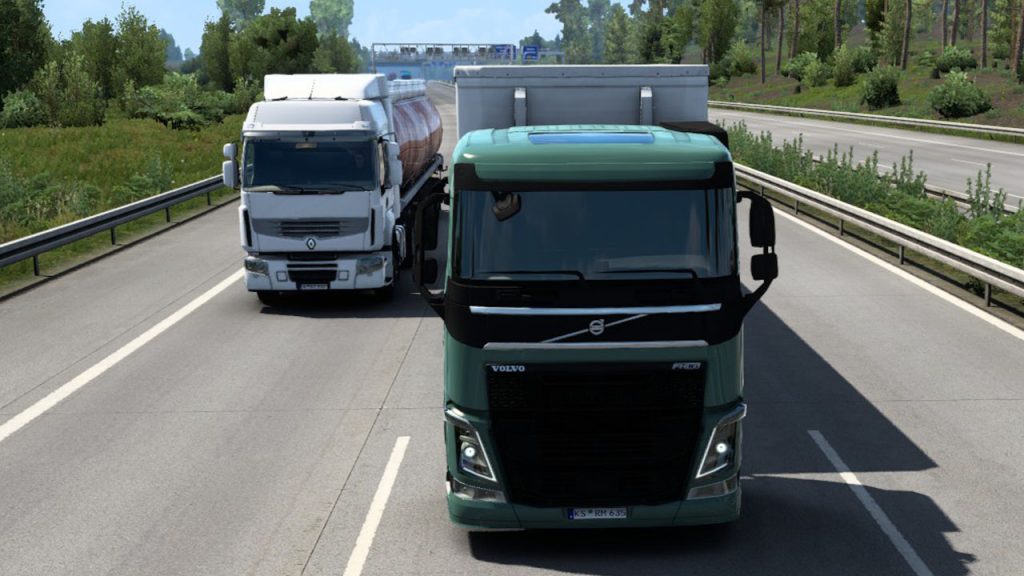 Trucks in ETS2