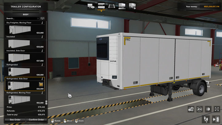 Trailer Body in ETS2