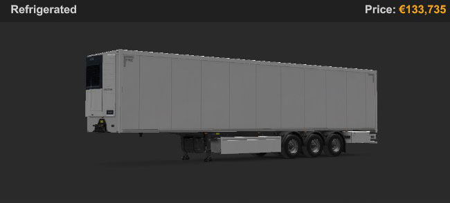 Refrigerated trailer in ETS2