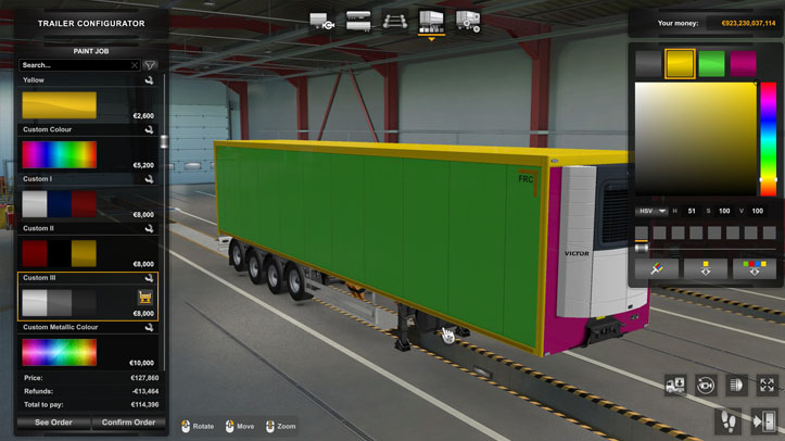 Trailer Paint Job in ETS2